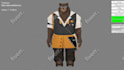design custom furry vrchat avatar, 3d vtuber model for quest or PC