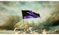 create waving flag with logo animation