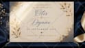 create wedding invitation video or save the date invitation
