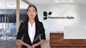 create a professional spokesperson video in german