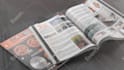do custom book or magazine promo or trailer with page flip animation