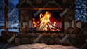 create cozy fireplace videos