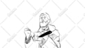 create traditional 2d animation of your character
