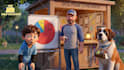 create a full 3d animated kids video with ai lyrics, music, editing