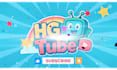 create wonderful kids video intro logo animation