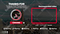 do youtube outro end screen