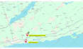 create travel map route animation and point your location