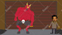 custom south park style 2d animation cartoon video