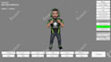 convert 2d vtuber model into 3d vtuber vroid, vrm, vrchat or live2d to 3d model