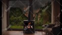 make rain video with natural sound in a cozy room