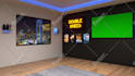 design a realistic virtual background for streams and online meetings