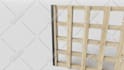 create 3d and rendering video assembling furniture products