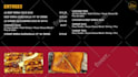 design restaurant menu, food flyer or poster design