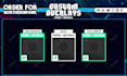 design animated overlay, screens and alerts for twitch