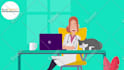 create animated marketing video or 2d animated explainer video with infographics