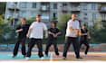 create group dance video on your music