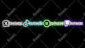 create social media overlay