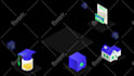 create a custom isometric 2d animation with big discount