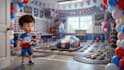create stunning ai animated stories, ai video art, 3d cartoon for kids