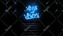 make a unique neon sign light intro with custom 3d animation
