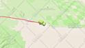 create flight, road, train, ship route animation on map