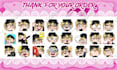 draw custom twitch emotes, chibi emotes, animated sub badges for vtuber streamer