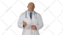 be your male medical spokesperson in a lab coat