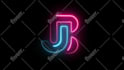 make your logo neon animation
