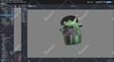 design and rigging 3d vtuber character modeling for vroid vrchat vrm in blender