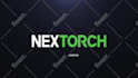 create light rays neon logo intro animation