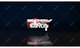 create epic hightech glitch animation logo intro