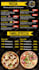 design digital menu board or animated TV menu for restaurant