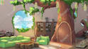 draw vtuber background in anime style