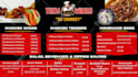 design menu board, digital menu board or animated tv menu