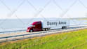 do logistic shipping truck trailer video