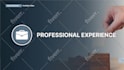 design motion graphics CV video resume or portfolio presentation video