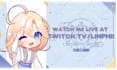 make an unique anime or vtuber stream overlay twitch youtube