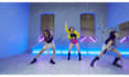 dancing with group using music as you like in 4k