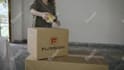 make real video clips like office boxes logistics truck etc