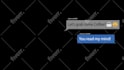 make iphone text message effect promo video