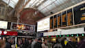add anything inside a london train station billboard video