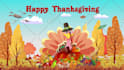create short thanksgiving logo animation