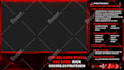 design awesome animated twitch overlay, screens, alerts and complete package