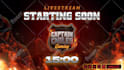 create animated brb, starting soon, offline screen for kick, twitch, youtube