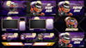 design animated twitch stream overlay, logo, panels, screens, alerts