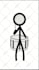 draw or animate a stick figure or stickman