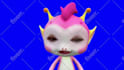 create custom 3d ar avatar like the burnt peanut style for twitch  streaming