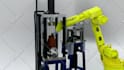 do 3d industrial animation factory process robotic industrial equipment workflow