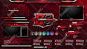 design animated twitch overlay screens and logo
