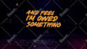 create typography type lyric video